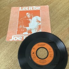 JOE COCKER - LET IT BE - 45 Tours France 1968