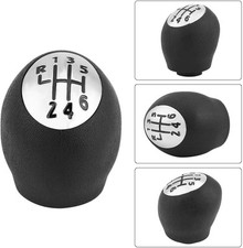 Pommeau de Levier Vitesse Noir Gris pour Renault Laguna 2 Megane Clio 3 Scenic