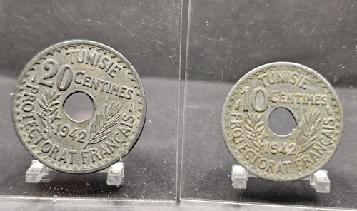 Tunisie lot 20 centimes - &,