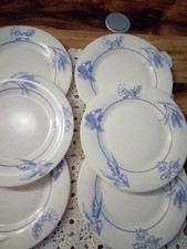 6 Assiettes Plates 25 Cm