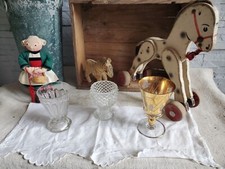 3 VERRES VINTAGE 1960 verre