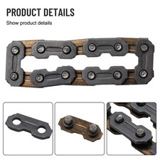 Menuisier maillon métal 17,4 mm x 7,4 mm 3/8 0,063 accessoires jardin outils é