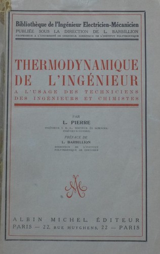 Thermodynamique - thermodynamique, de