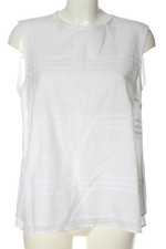 CAPPELLINI Blouse sans manche Dames Blouse T EU 40 blanc style décontracté