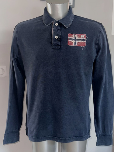 Joli polo bleu marine homme - marine,