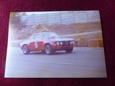 photo originale / LINAS MONTLHERY / 7 octobre  1973 / ALFA ROMEO GTAM gr2