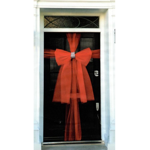 Noeud porte organza diy - porte,