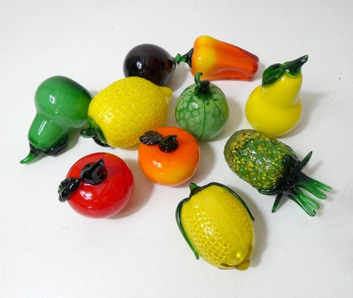 Fruits verre de murano - de,