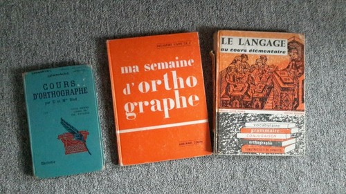 Livres orthographe années - livres, d'orthographe