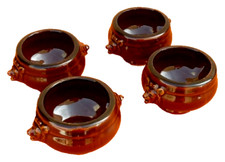 4 Bols à soupe à l'oignon