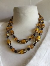Collier ancien double rangs