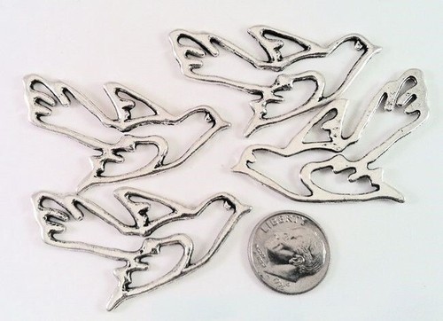 Antiqued silver plated - 4,
