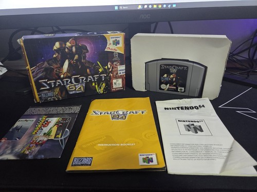 Starcraft nintendo pal - starcraft, 64