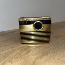 Ancien Briquet De Table Doré Et Noir Rowenta Electronic Germany Pour Pièces