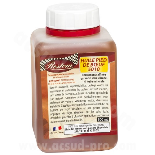 Restom huile pied boeuf - huile,