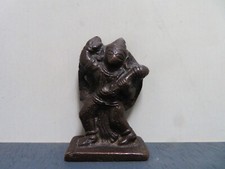 Ancien Bronze Inde Hanuman