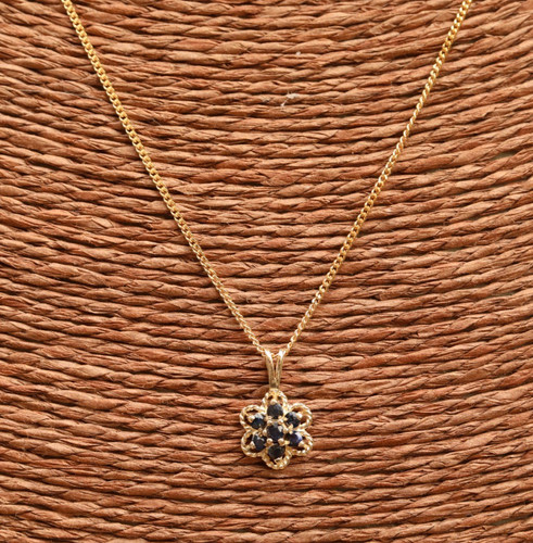 Collier chaîne jaune - chaîne, en