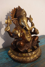 Ganesha Statue De M.4 Bras, Or