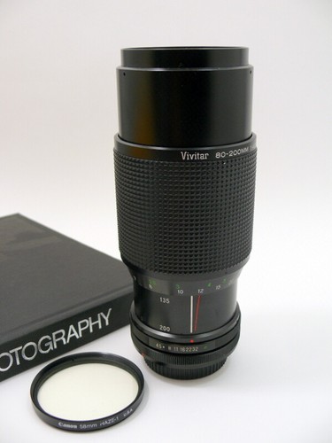 Vivitar 200mm 5 zoom - f:4.5,