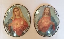 2 Anciens Médaillons ovales
