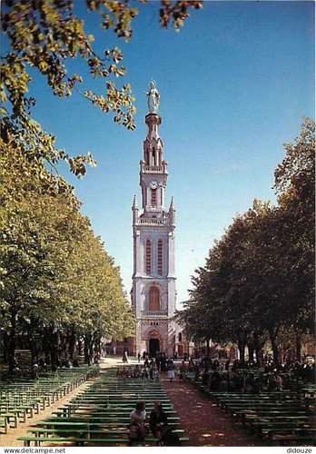 Carte postale vezelise - postale,