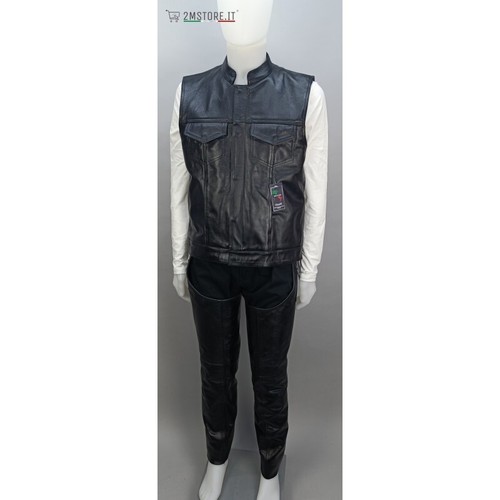 Gilet chaps véritable cuir - véritable,