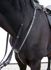 Collier de Chasse avec Chaîne Adapté Pour Magnifique Bride Léger Mis en Évidence