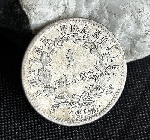 Franc napoléon ier tête - 1,