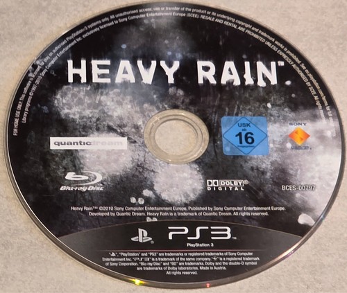 Heavy rain playstation - heavy, 3
