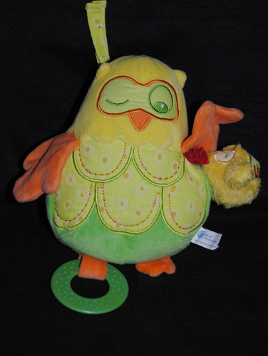 Peluche doudou hibou - doudou,