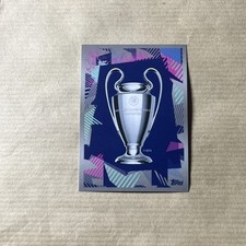 2 TROPHÉE TOPPS UEFA CHAMPIONS LEAGUE 2022-23 2023 STICKER FOOT SOCCER