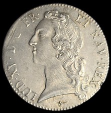 Écu Au Bandeau 1742 X Amiens Louis XV Splendide Et Rare R3 🤩