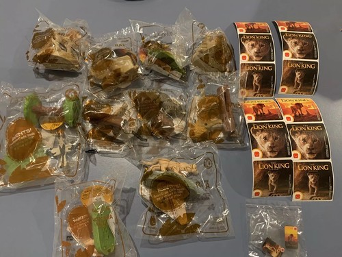 2019 MCDONALD'S LION KING TOYS