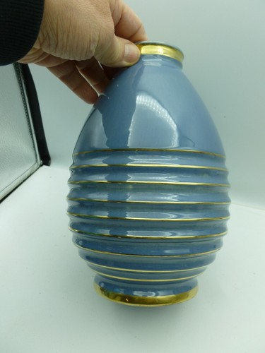 Vase art déco signé odyv - vase,