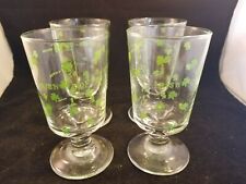 set of 4 Irish Coffee glasses
