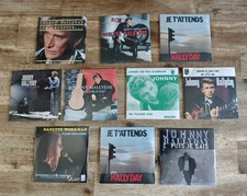 JOHNNY HALLYDAY / LOT DE 10 CD