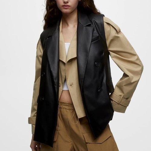 Pull and bear vest womens - and,