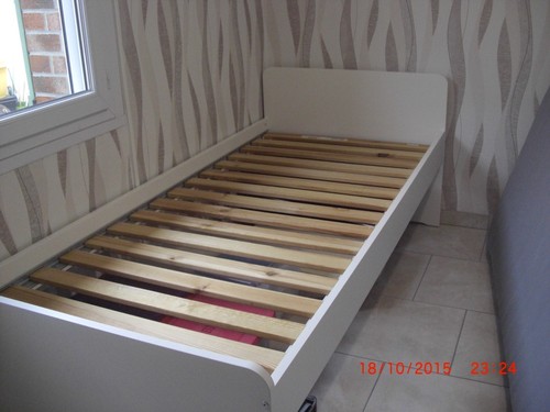 Lit ikea sur avec - lit,
