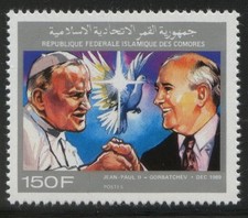 Comores 1990 MNH** Pope John