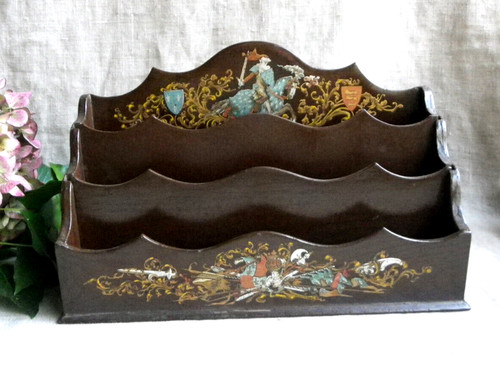 Range courrier ancien bois - range,