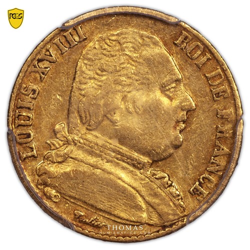 France louis xviii - louis, francs