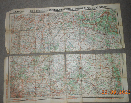 Plan carte routiére - plan,