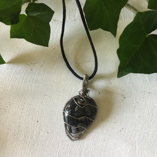 Picasso jasper necklace - jasper, necklace-jasper