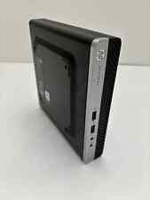 Mini HP Prodesk 400 G4 DM i3-8100T 8th Ram 8 Go SSD NVME 256 Go Wifi Win 11pro