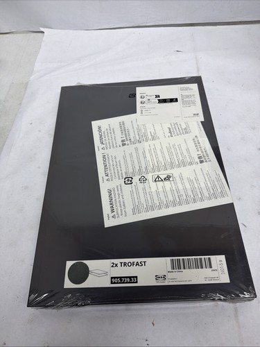Ikea trofast pack gray shelf - ikea,