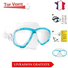 Ensemble Perla Masque et Tuba pour Plongée - Taille Unique, Confort Optimal