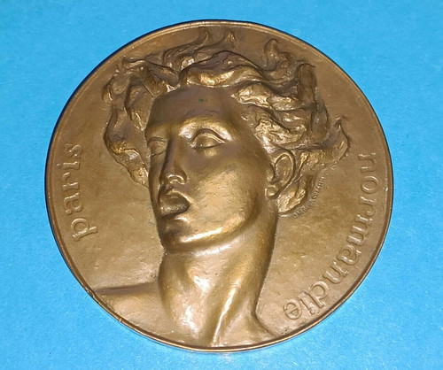 Medaille bronze paris - bronze,