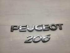 Monogramme coffre pour peugeot 206 phase 1 essence de 1999