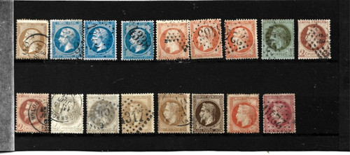 Lot timbres france oblitérés - lot,
