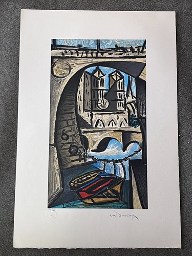 Picasso lithographie notre - picasso,